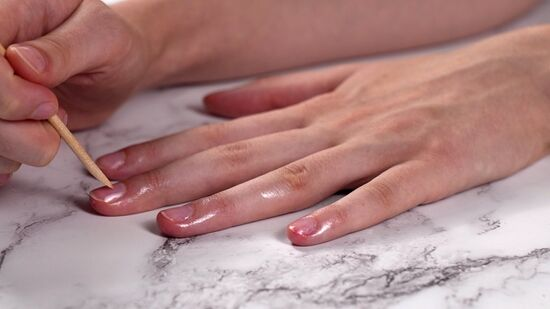 Remove all oils before beginning manicure? NO!
