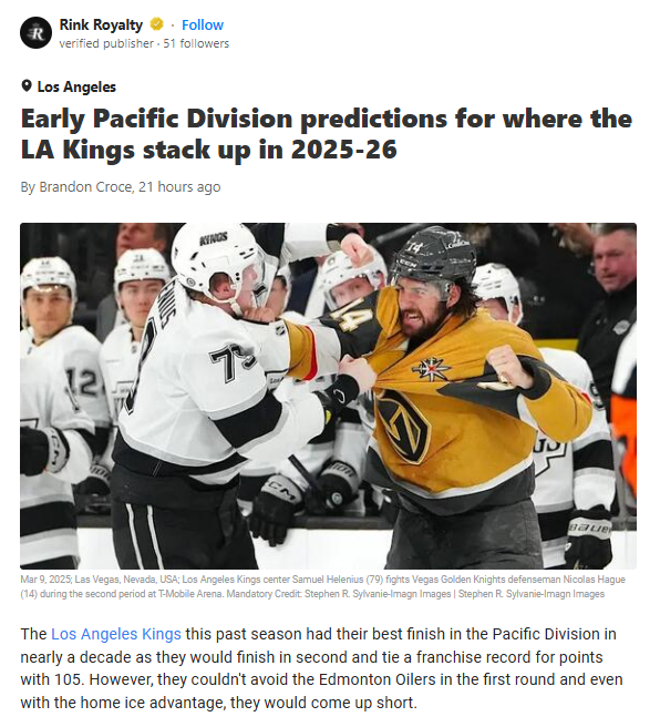 Can the Kings Finally Topple the Oilers?