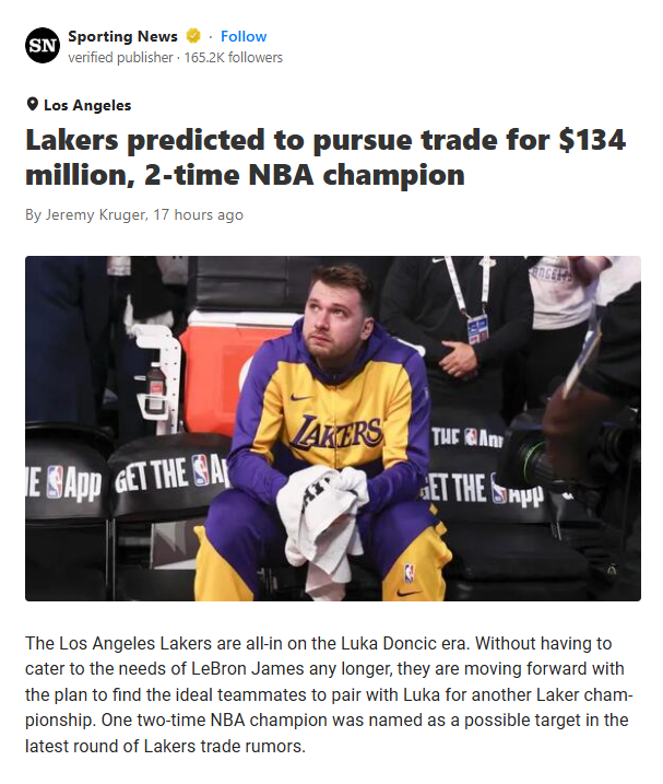 Could Jrue Holiday Be Luka’s Perfect Running Mate?