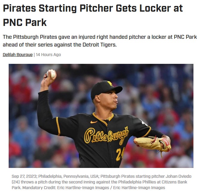 Oviedo Back in the Burgh: Comeback Soon?