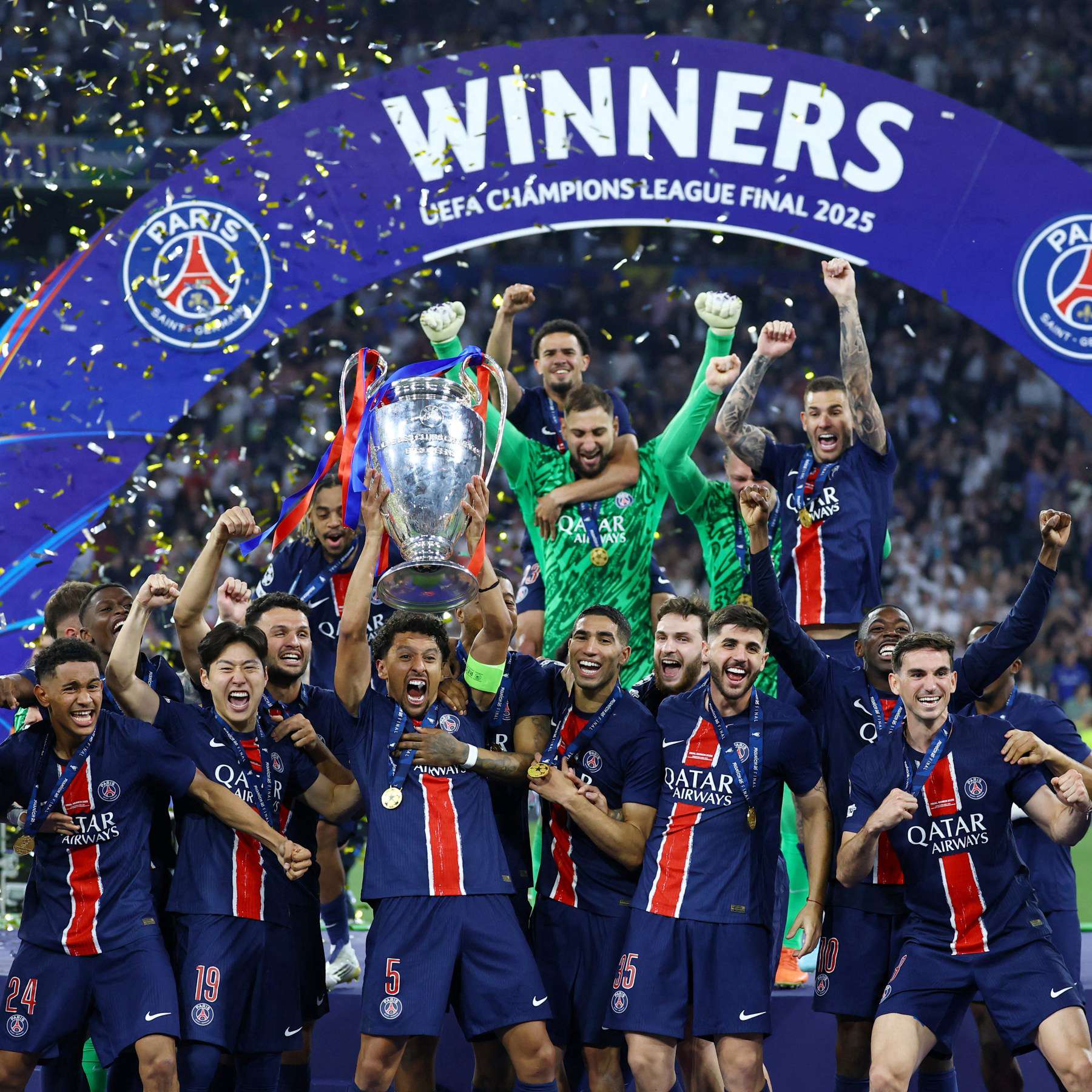 Paris Saint-Germain in 2025: Treble, Domination & European Glory