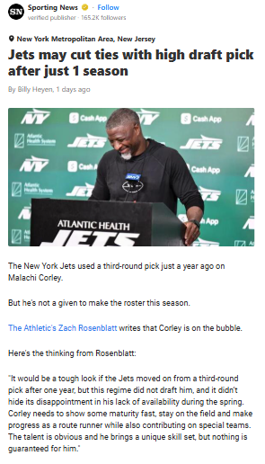 Is Corley Already Out in Gang Green?