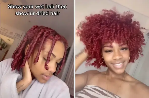 Wet Hair vs. Dry Hair Realness😂😂😂
