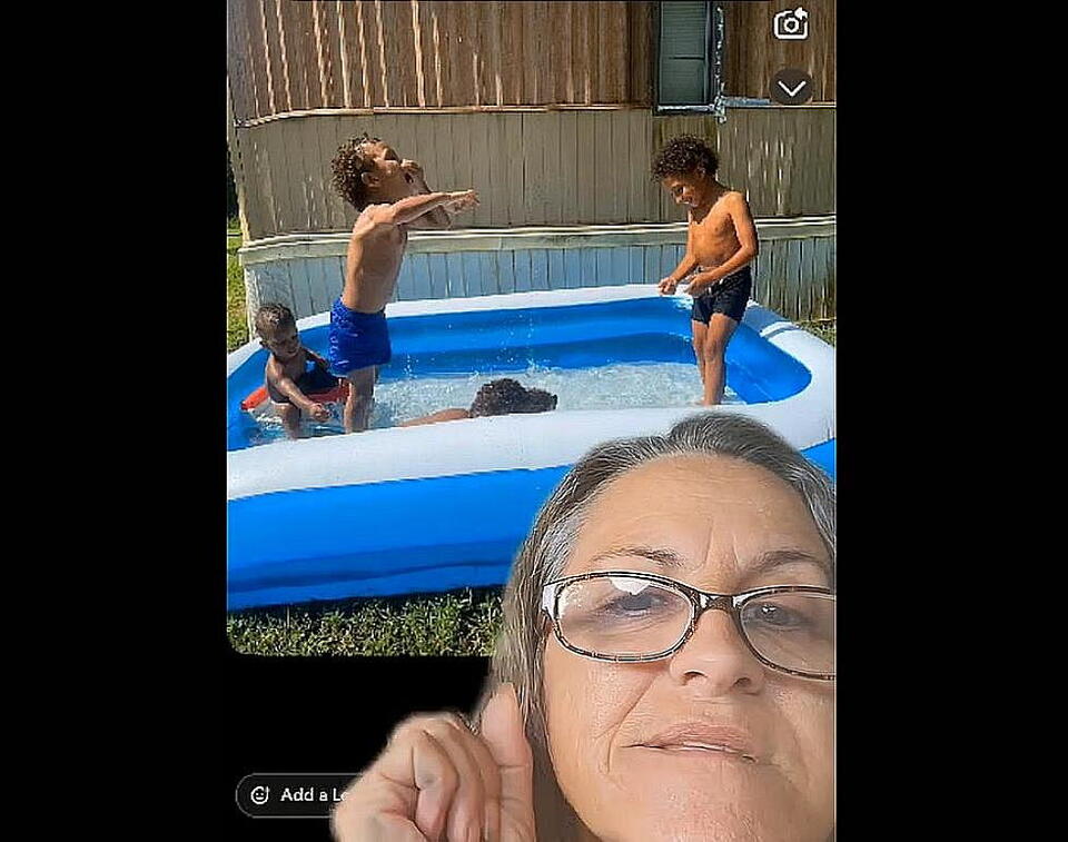 Ghost Kid in Pool? 👻