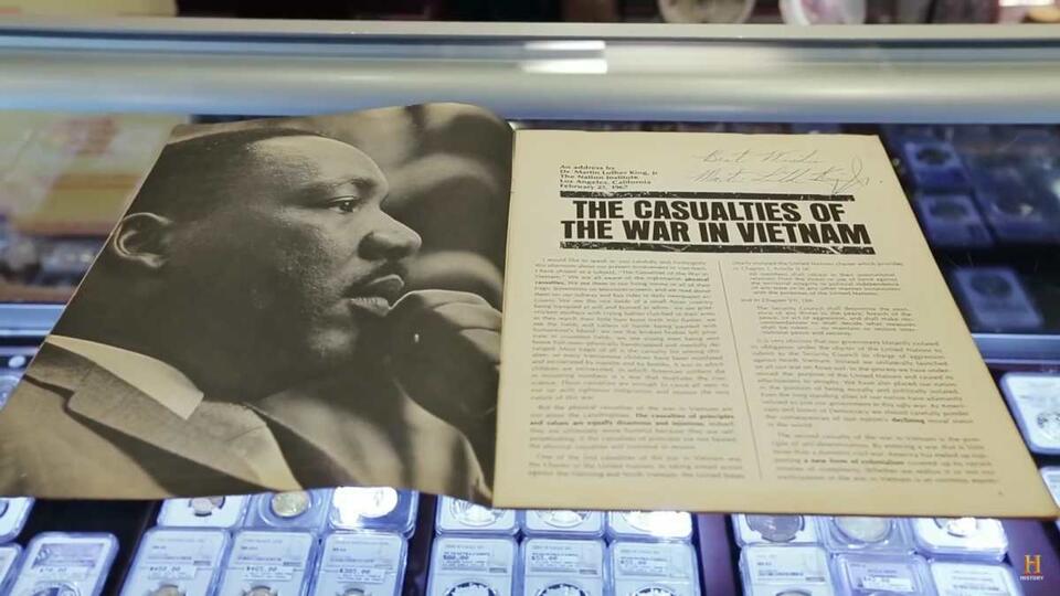 Would You Drop $10K on a MLK Autograph?
