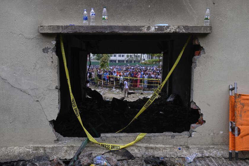 Bangladesh School Crash Sparks Outrage