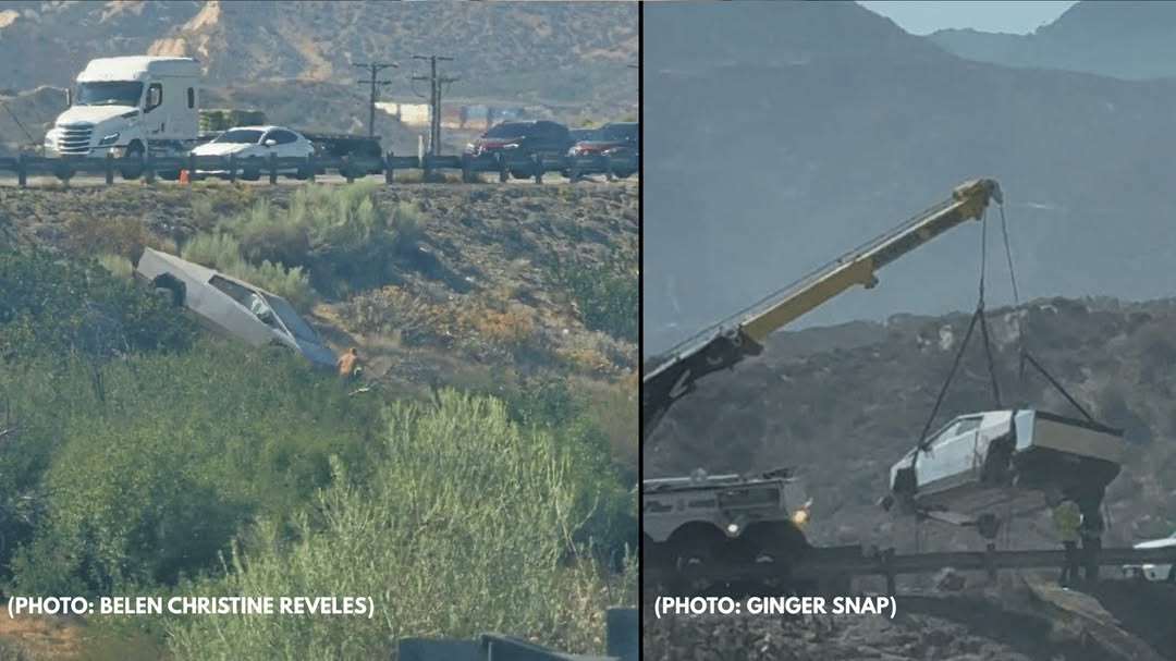 Cybertruck’s Wild Ravine Rescue