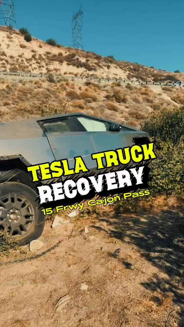 Cybertruck’s Wild Ravine Rescue
