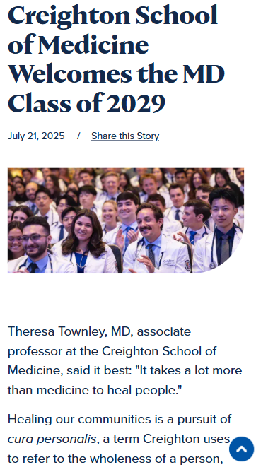 Meet Creighton’s Newest Med Students!