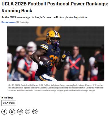 Bruins’ RB Room: Who’s the Real Game Changer?