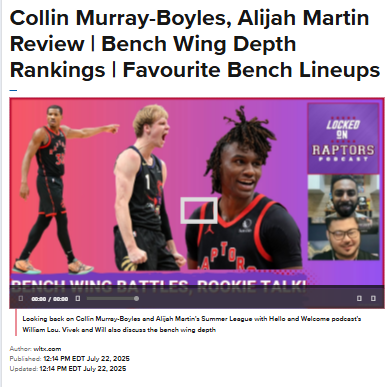Bench Mob Breakdown: Murray-Boyles & Martin