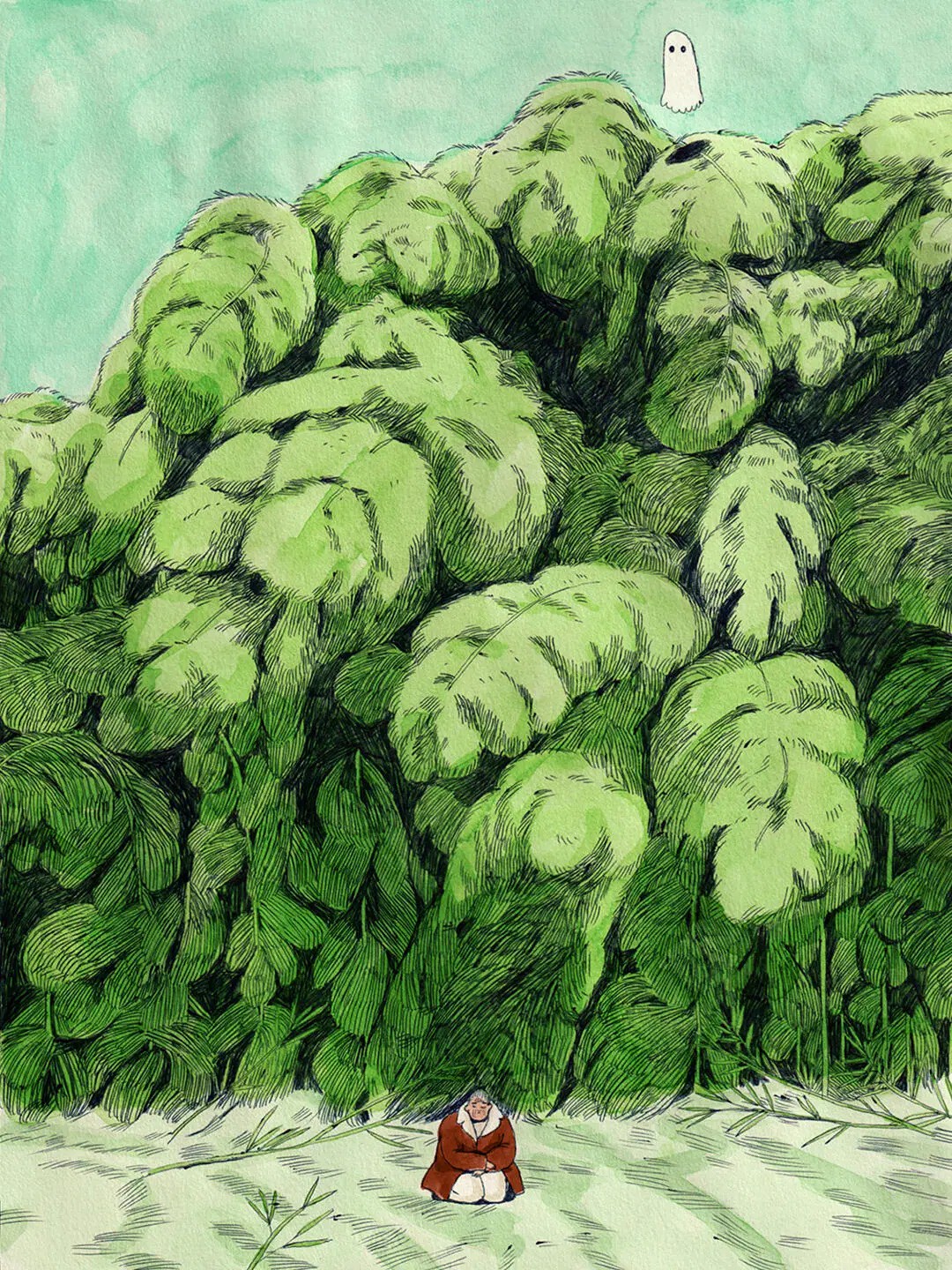Hermès' official illustrator—the colors are simply stunning!
