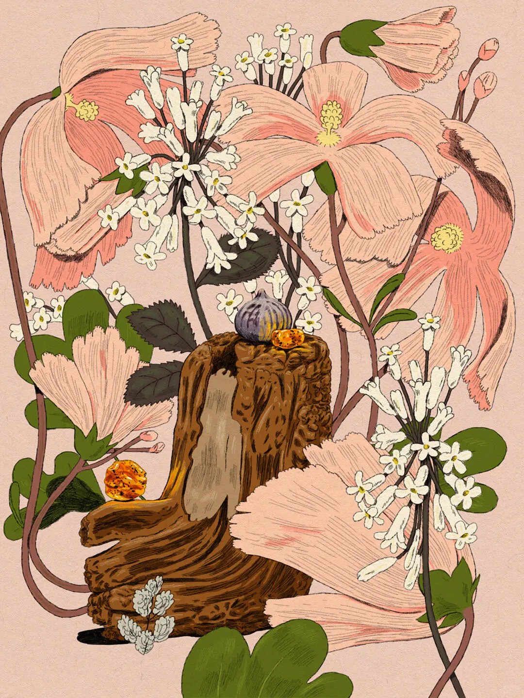 Hermès' official illustrator—the colors are simply stunning!