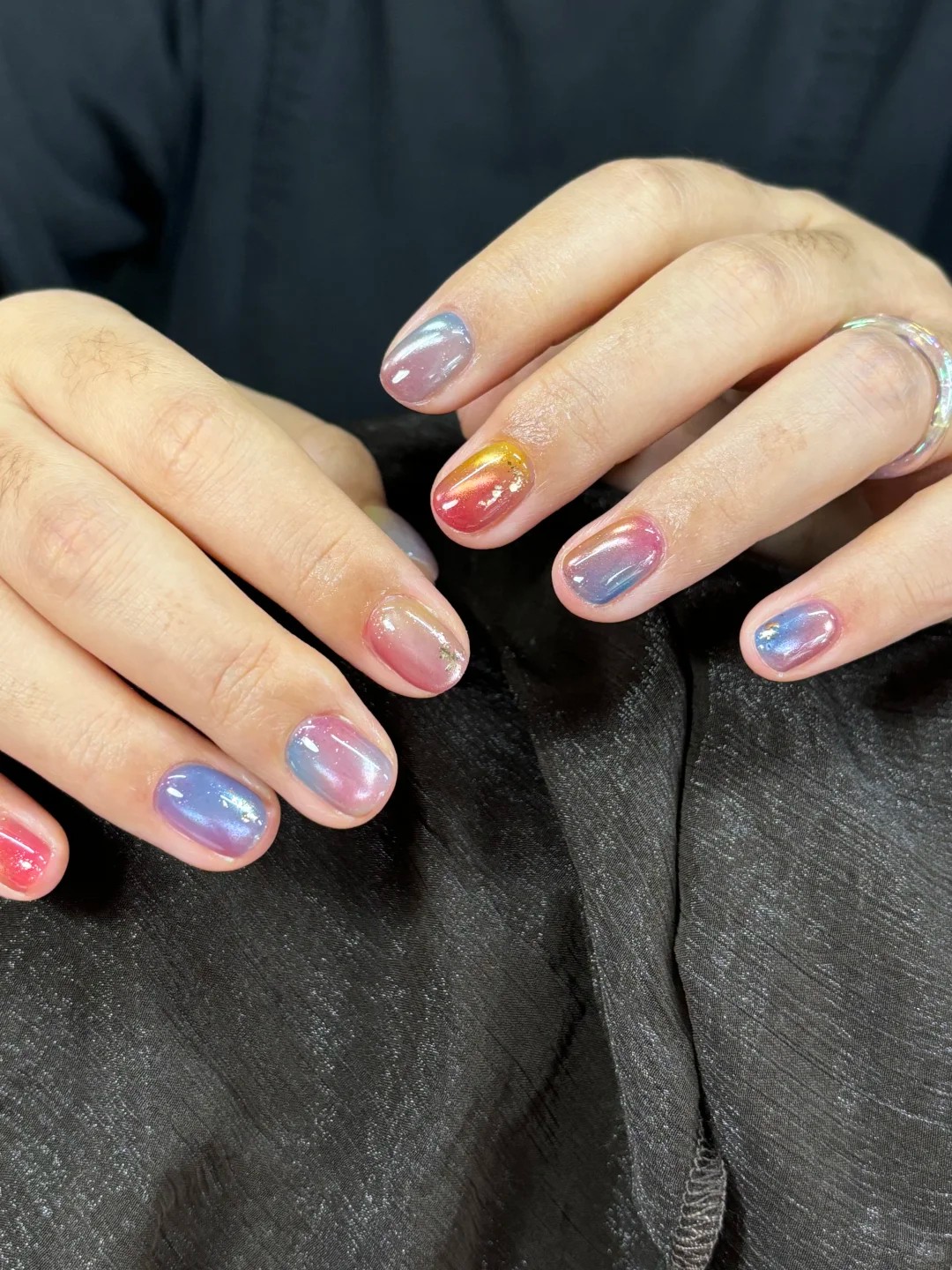 Gradient nail designs really put a tech’s eye for color to the test. 