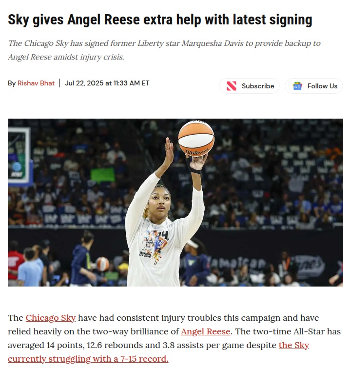Sky’s New Guard: Will Davis Boost Angel & Co.?