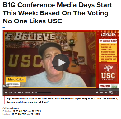 Are the Trojans Really That Overrated?