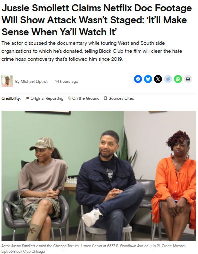Jussie Smollett’s Netflix Twist? 👀