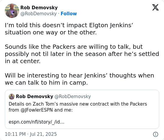 Packers Play Hardball with The Swiss Army Knife