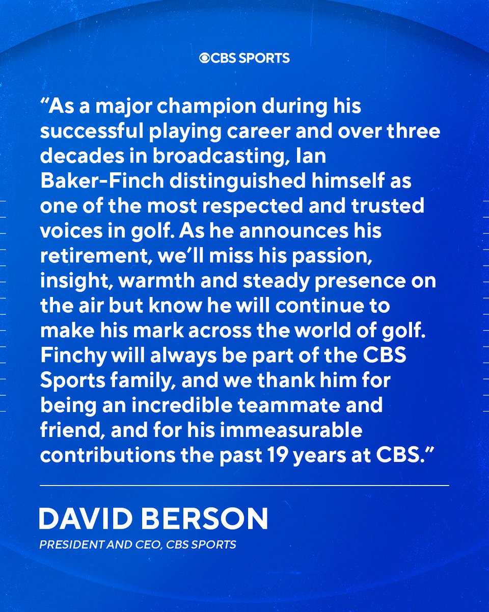Farewell to the Voice of the Fairways