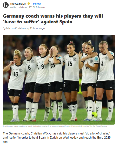Can Die Mannschaft End Spain’s Streak?