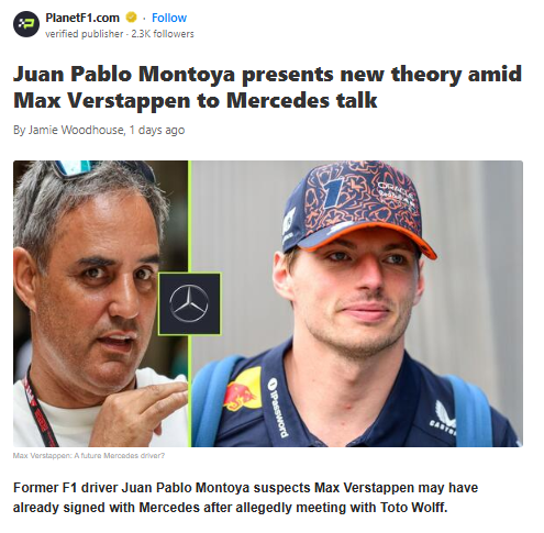 Did Mad Max Secretly Sign with Mercedes?