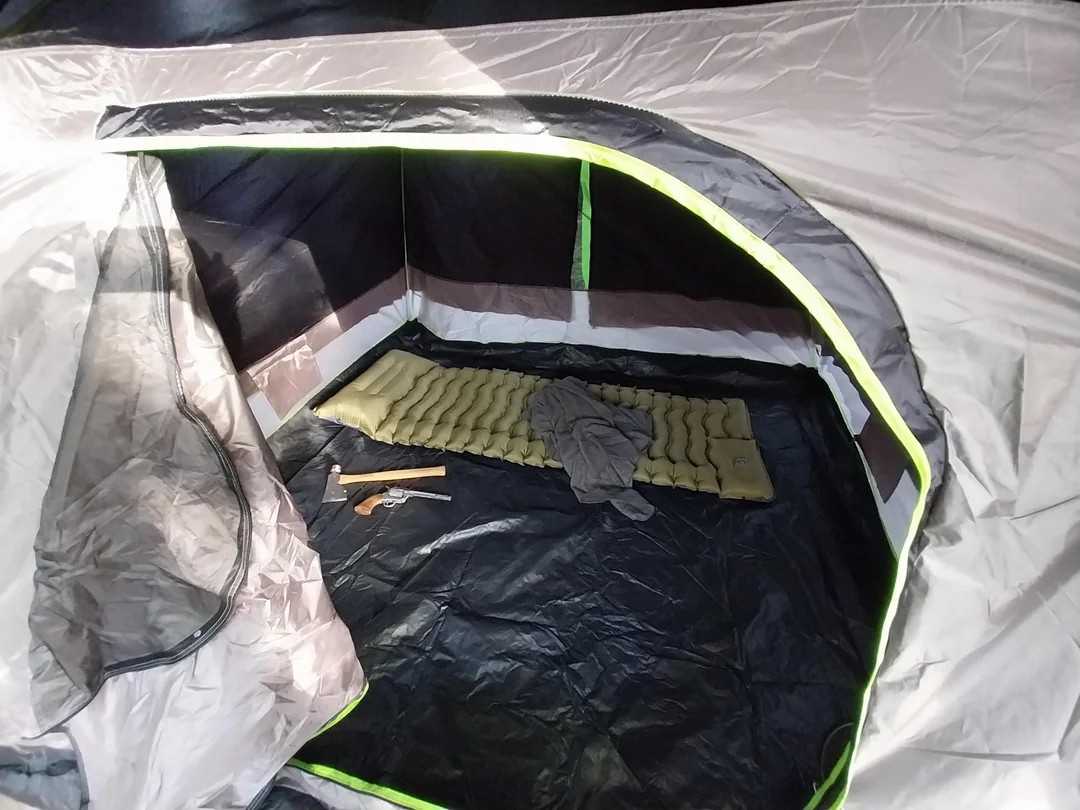 42, Male, about to get divorced. Home Sweet Tent. 