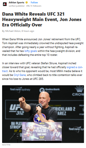 Aspinall vs. Gane: Heavyweight Era Begins