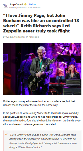 Keith vs Zeppelin: Was Bonham Too Much? 🤔