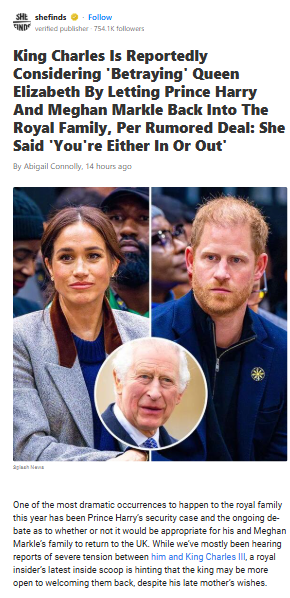 King Charles Plot Twist? 👑