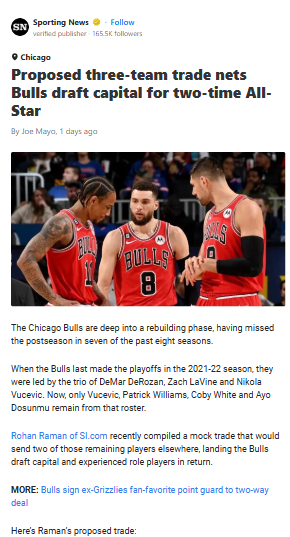 Vooch to LA? Bulls Eye Future in 3-Team Deal
