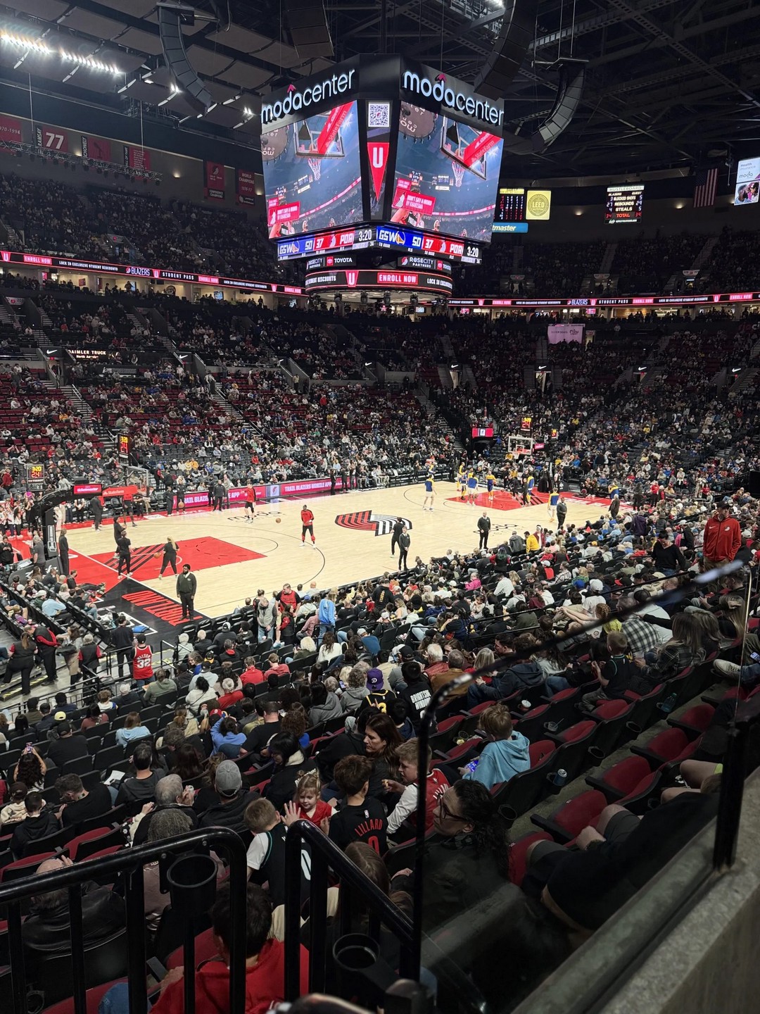 My First Live NBA Game