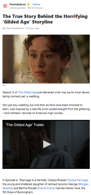 Gladys’ Wedding: Fact or Fiction? 💔