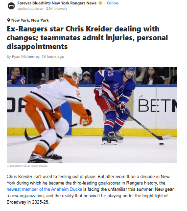 Kreider’s Quiet Exit: End of an Era?