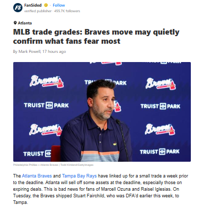Braves’ Cash Move: Smart or Surrender?