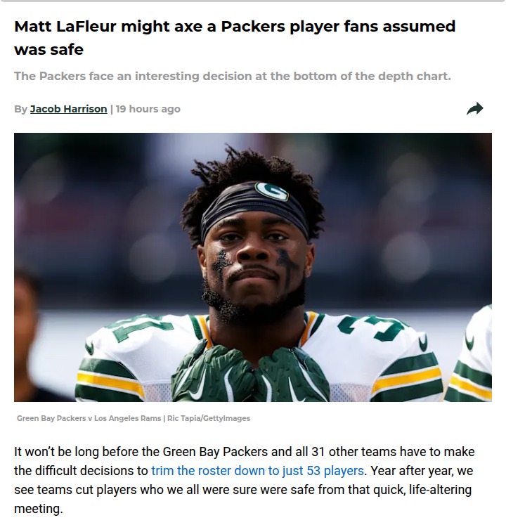 Packers RB3 Battle: Wilson vs. Brooks Heating Up