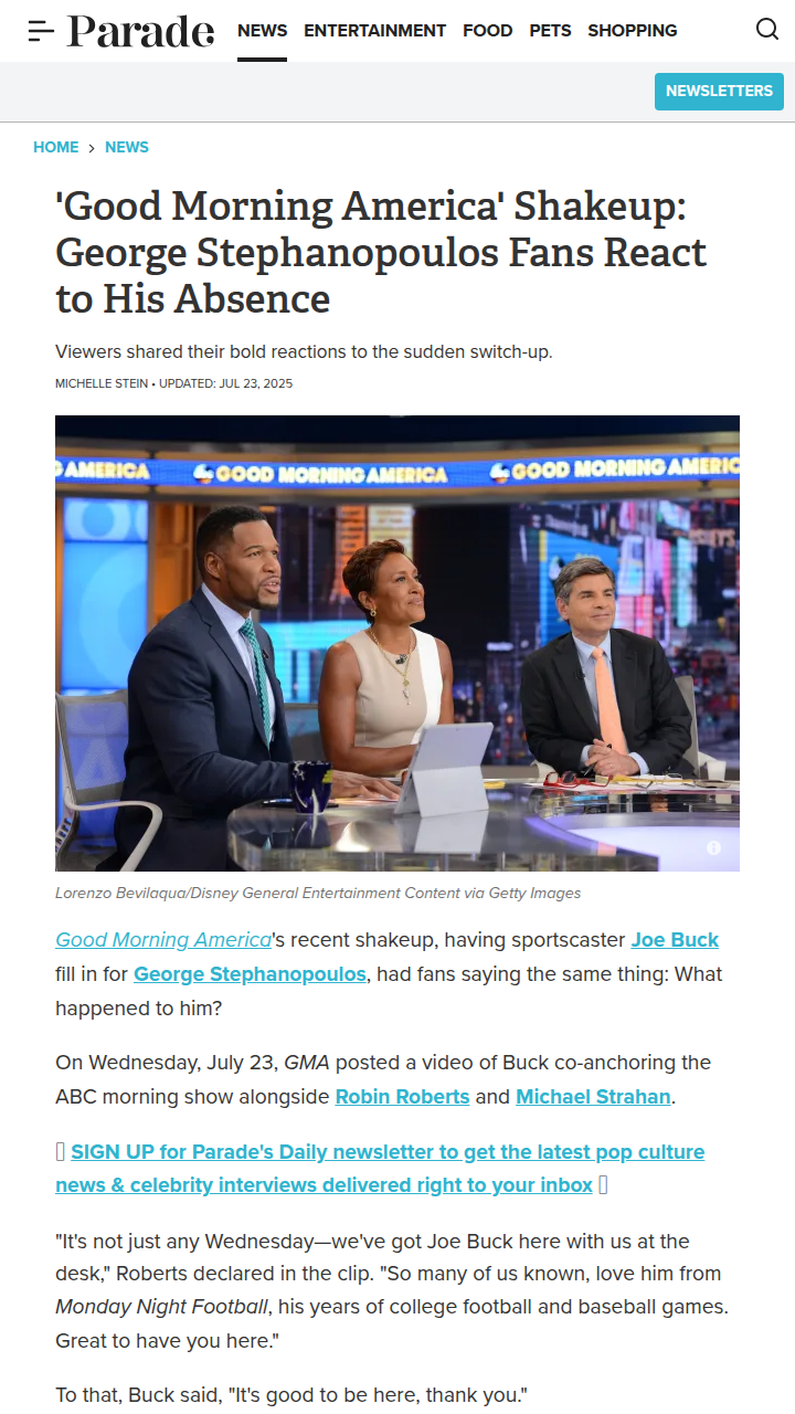 Where’s George? Fans Speculate on GMA Drama 👀