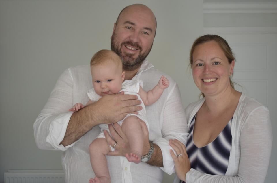 Dad Beats Brain Cancer with New Trial