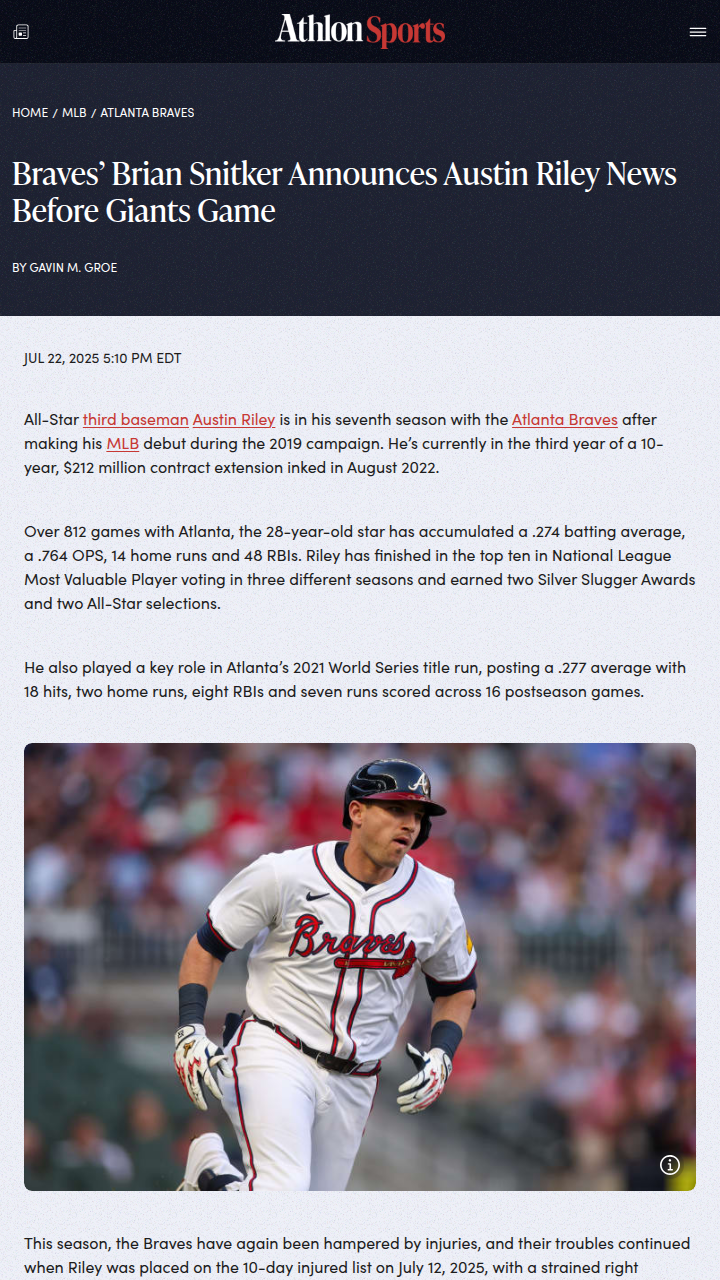 Riley’s Return Delayed—Snit’s Latest Update