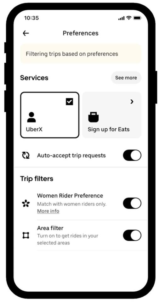 Uber’s New Women-Only Ride Option!