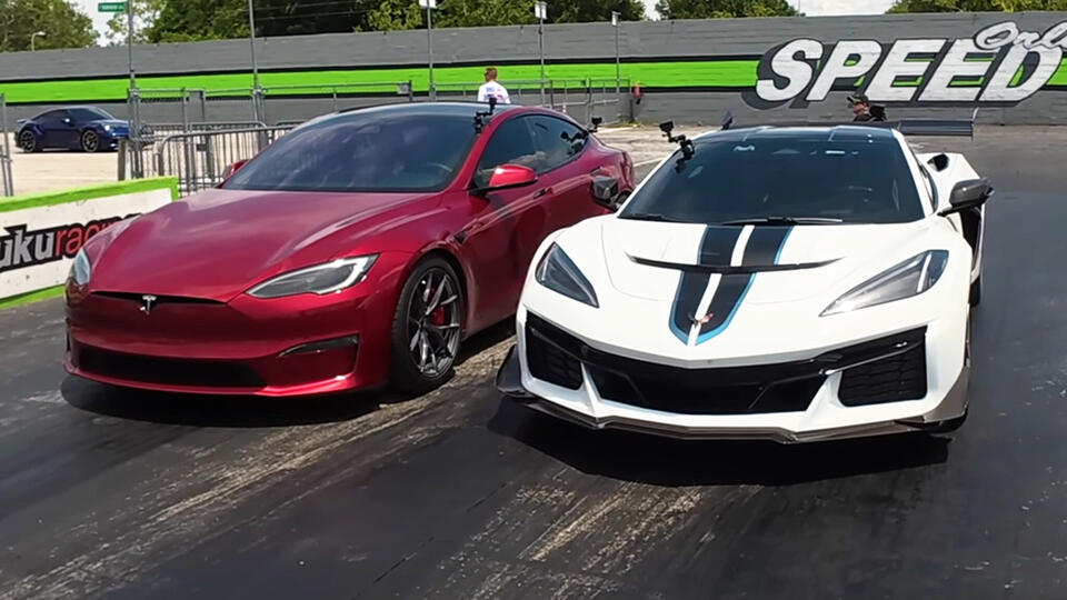 Corvette vs. Tesla: Drag Race Shocker!