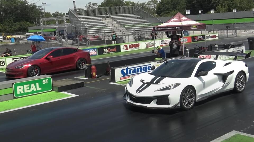 Corvette vs. Tesla: Drag Race Shocker!