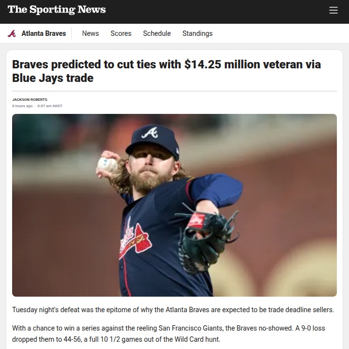 Is Pierce Johnson the Braves’ Secret Trade Chip?