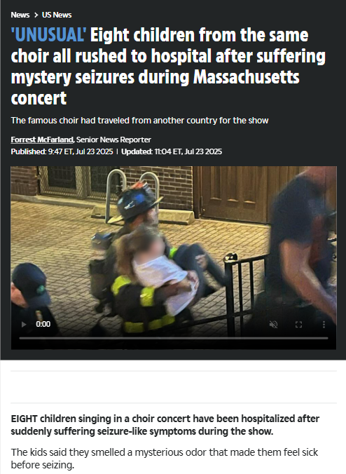 Mystery Seizures Hit Choir Kids at Concert