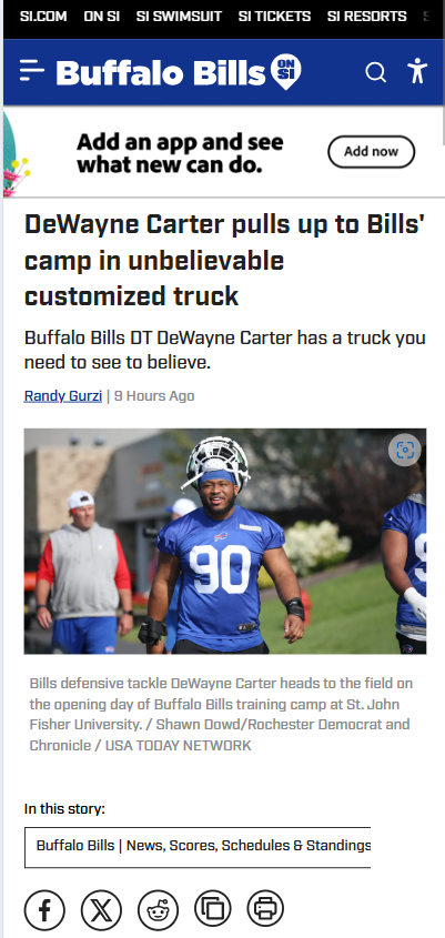 DeWayne Carter’s Wild Bills Truck Stole the Show