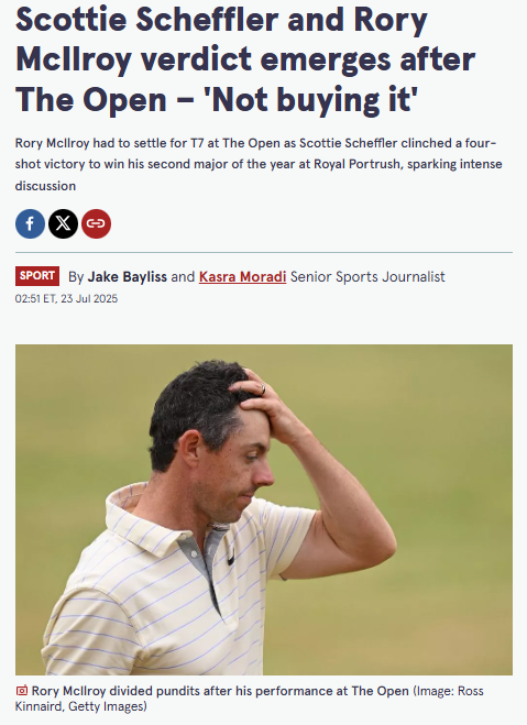 Scheffler vs. Rory: Is There Really a Gap?