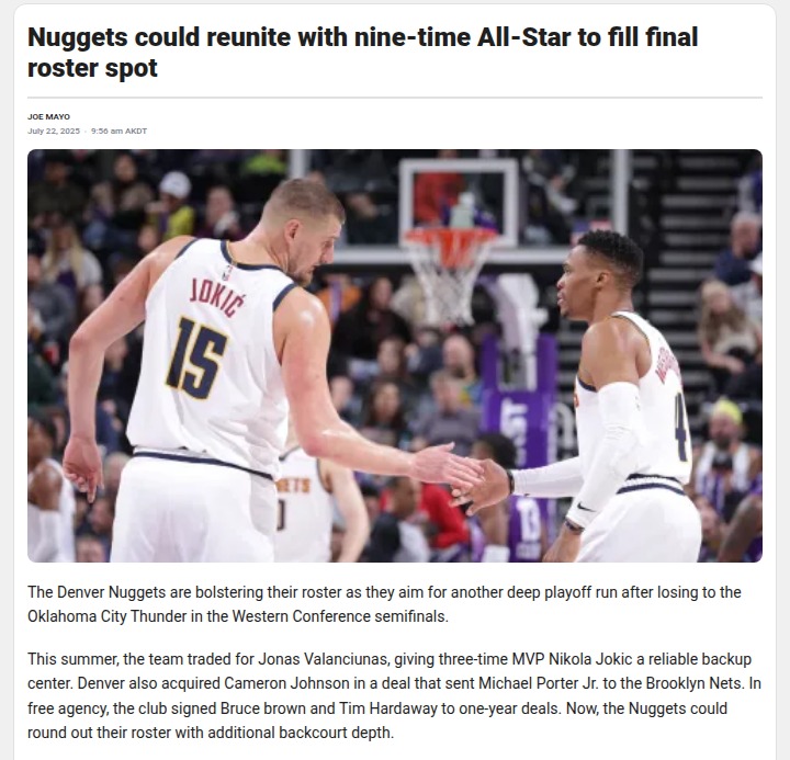 Should Brodie Run It Back in Denver?