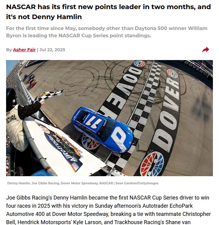 Chase Quietly Snags Points Lead!