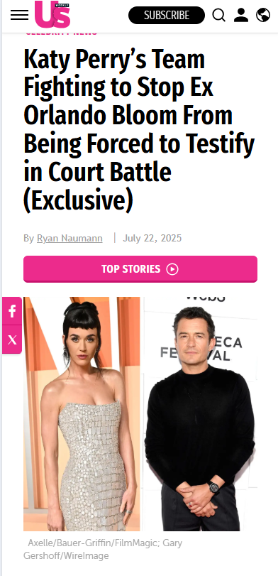 Katy’s Legal Drama: Orlando Dragged In? 😳