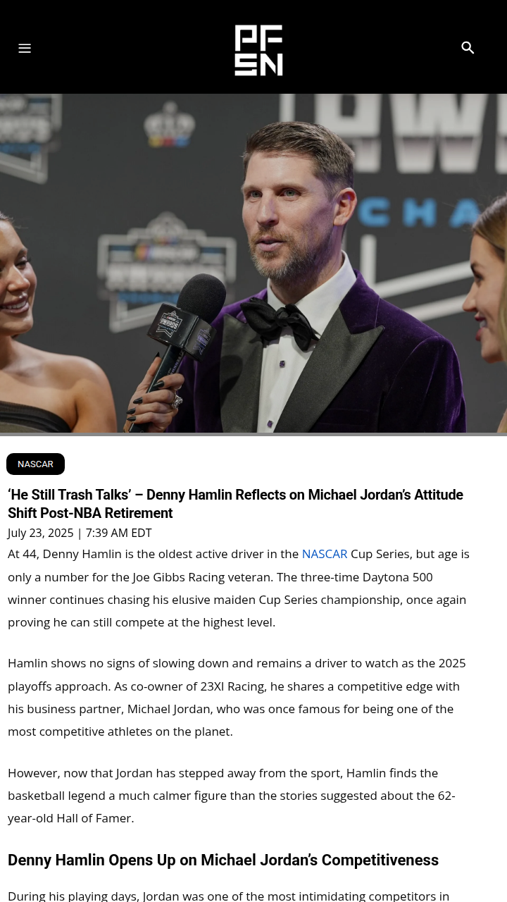 MJ’s Trash Talk Lives On—Just Ask Hamlin