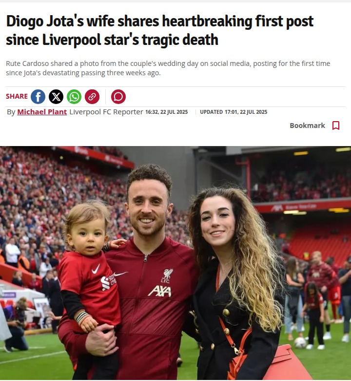 Jota’s Legacy: Anfield Remembers No.20